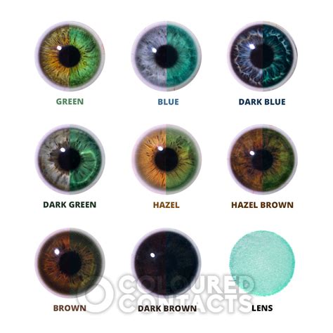 Emerald Colour Enhancing Contact Lenses, Green Natural Contacts