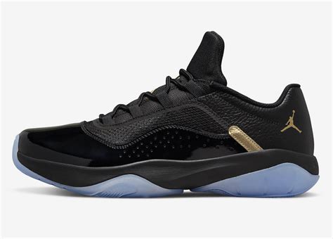 Air Jordan 11 CMFT Low Black Gold DO0613-007 Release Date | SBD