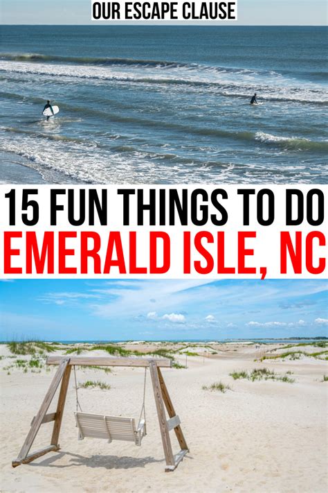 15 Fantastic Things to Do in Emerald Isle, NC (+ Nearby!) - Our Escape Clause