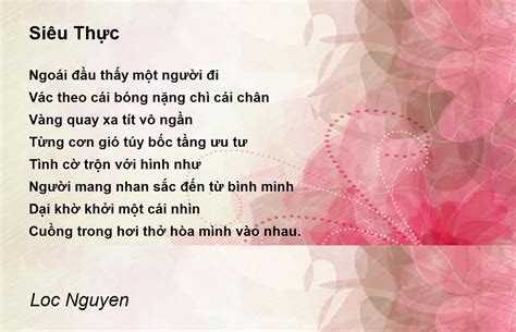 Siêu Thực by Loc Nguyen - Siêu Thực Poem