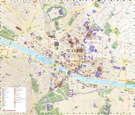 Tourist Map Of Florence Italy Printable - Printable Maps