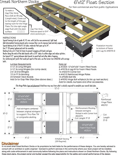 Floating Dock Plans | Floating dock plans, Boat dock, Floating dock