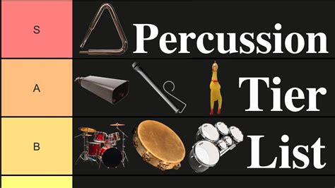 Ranking Every Percussion Instrument (HARDEST to EASIEST) - YouTube