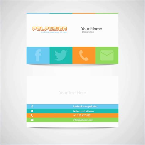 Business Card Template Free Download Publisher Of Download Avery ...