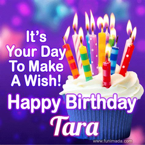 Happy Birthday Tara GIFs - Download on Funimada.com