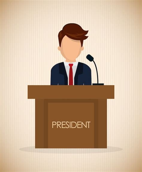 Premium Vector | Presidents day concept with icon design, vector ...