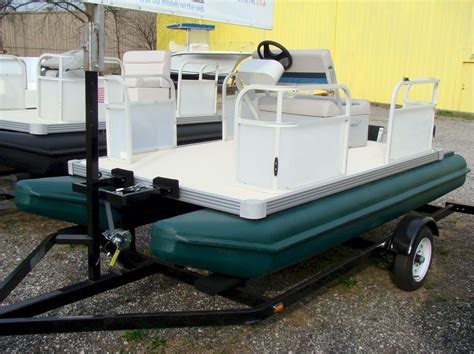 Sunny Days Poly 118A Mini Pontoon Boat | Pontoon boats for sale, Mini ...