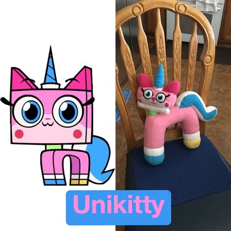 Plush toy comparisons: Unikitty by zoomMF2005 on DeviantArt