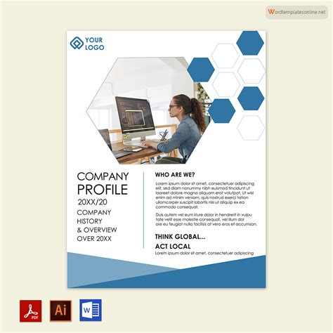 42 Free Company/Business Profile Templates (Word - PDF - AI)