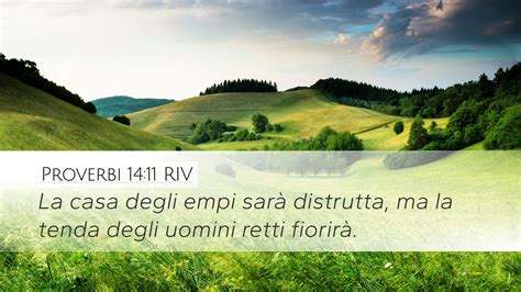 Proverbi 14:11 RIV Desktop Wallpaper - La casa degli empi sarà ...