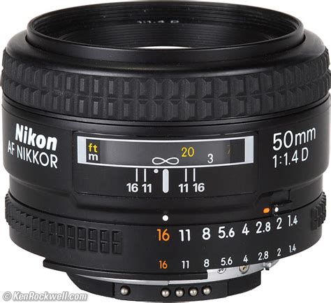 Nikon 50mm f/1.4 AF-D Review