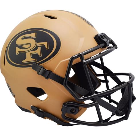 San Francisco 49ers Mini Helmet 2023 Salute to Service - SWIT Sports