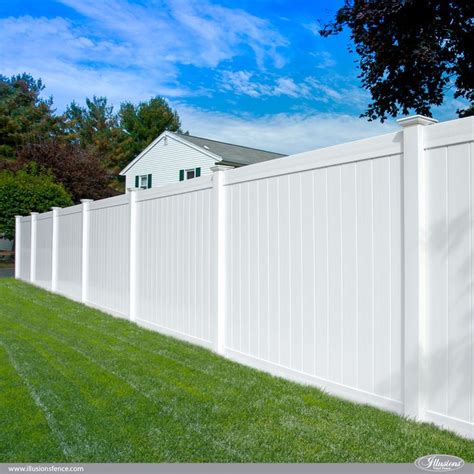 Privacy Fences | Illusions Fence | Modern fence, Vinyl fence, Vinyl privacy fence