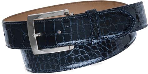 Links & Kings American Alligator Leather Golf Belts