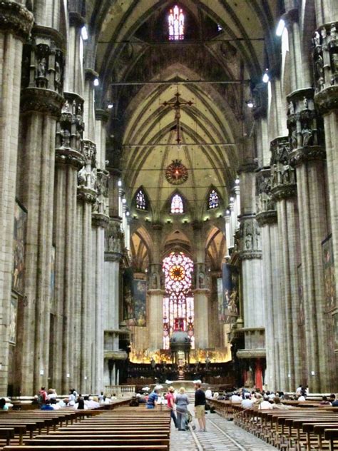 The Duomo and its spires - a must-see attraction in Milan