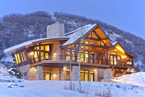 Contemporary Colorado Mountain home by Kelly and Stone Architects in Steamboat Springs, CO and ...