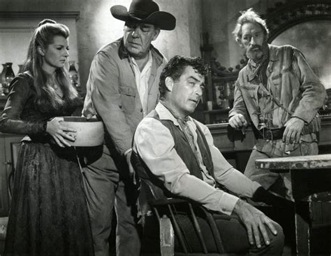 Corinne Calvet & Lon Chaney J.r & Rory Calhoun & Arthur Hunnicutt (Apache Uprising / 1965) R. G ...