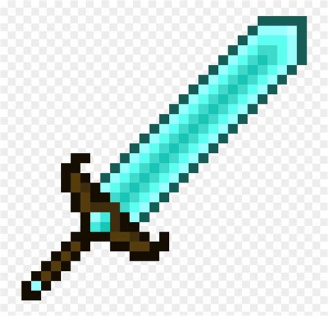 Diamond Sword Minecraft Texture , Png Download - Minecraft Iron Sword Png, Transparent Png ...