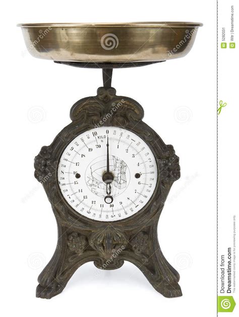 Vintage weight scale stock image. Image of plate, utensil - 5282031