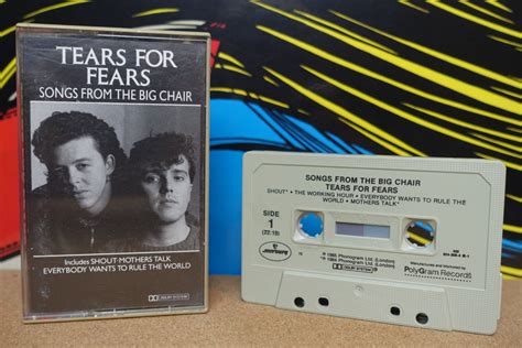 Tears For Fears - Songs From The Big Chair - Vintage Vinyl Record 1985 ...