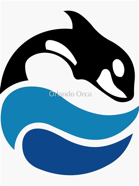 "Vintage SeaWorld Logo" Sticker for Sale by orcakaiju | Redbubble