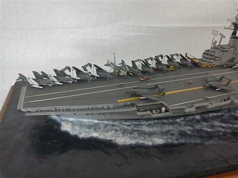 HMS Centaur by Ian Ruscoe in 1:350th scale