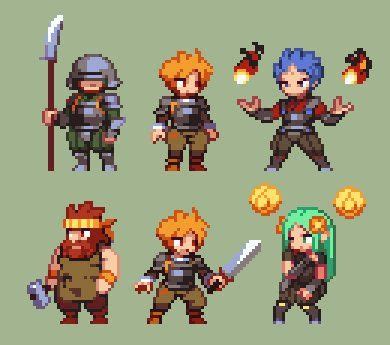 Sohei on Twitter | Pixel art characters, Pixel art games, Cool pixel art