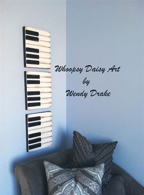 Vintage Inspired Piano Wall Decor Music Room Decor Piano | Etsy