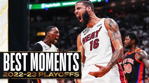 Miami Heat's BEST Moments of the 2023 NBA Playoffs! - YouTube