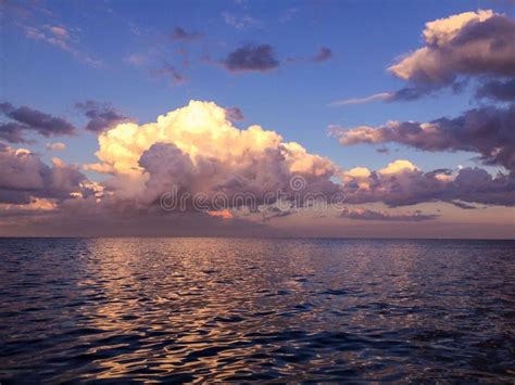 Evening Taganrog Bay. stock image. Image of taganrog - 185286455