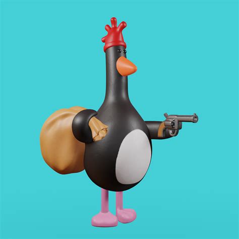 ArtStation - Feathers McGraw | Wallace and Gromit