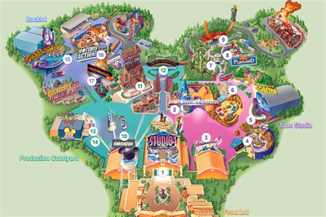 Disneyland Paris Mapa