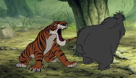 Image - Baloo the Bear doesn't know Shere Khan the tiger is about to ...