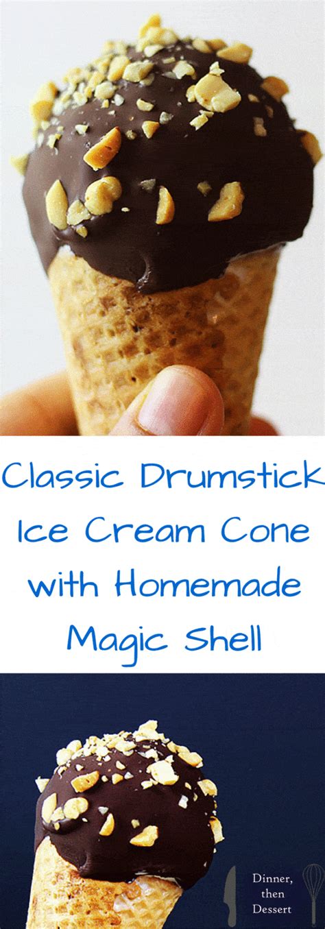 Classic Drumstick Ice Cream Cones (Copycat) - Dinner, then Dessert