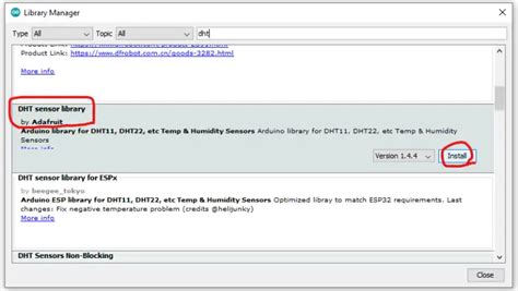 Arduino DHT22 Library Code Examples & Tutorial