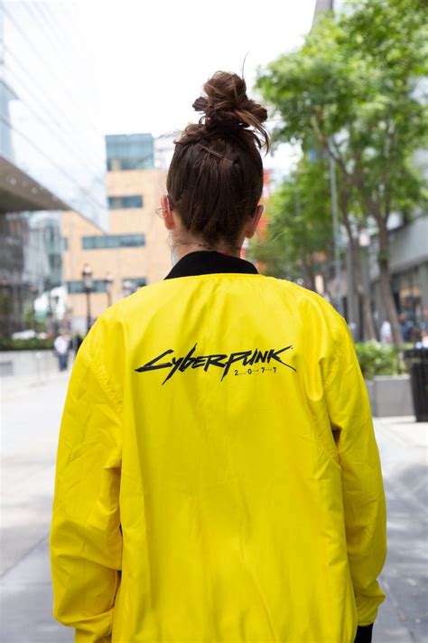 Cyberpunk 2077 Yellow Reversible Bomber Jacket - RockStar Jacket