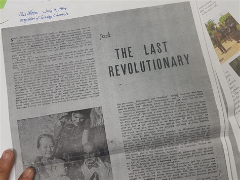 Pio Valenzuela @ 150: Dr. Pio Valenzuela: The Last Revolutionary (1954 Article)