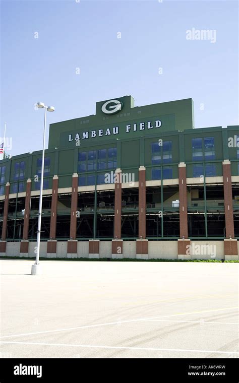 Lambeau Field Green Bay Wisconsin WI Stock Photo - Alamy