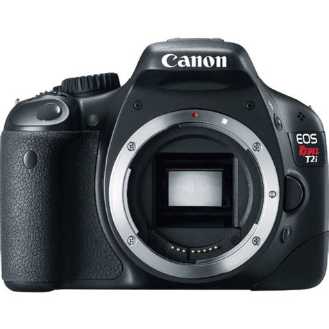 Canon EOS Rebel T2i Digital SLR Camera (Body Only) 4462B001 B&H