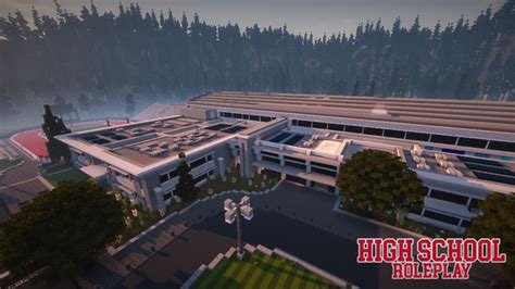 Modern High School Minecraft Map