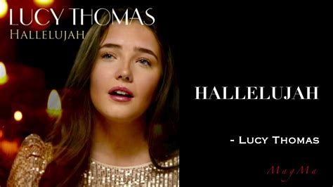 Hallelujah - Cover by Lucy Thomas - YouTube