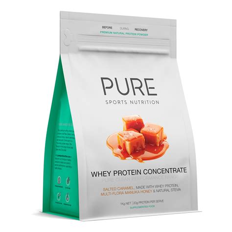 PURE Whey Protein - Honey Salted Caramel – PURE Sports Nutrition