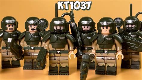 Knock-off LEGO minifigures WARHAMMER 40.000 - IMPERIAL GUARD - KT1037 ...