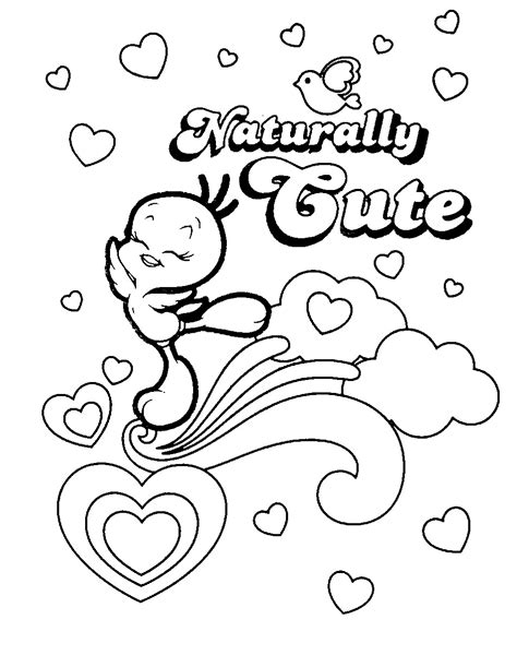 Free Printable Tweety Bird Coloring Pages For Kids