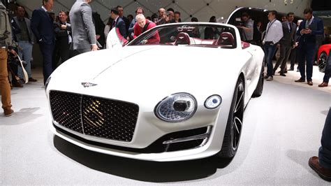 All-electric Bentley convertible concept shown at Geneva