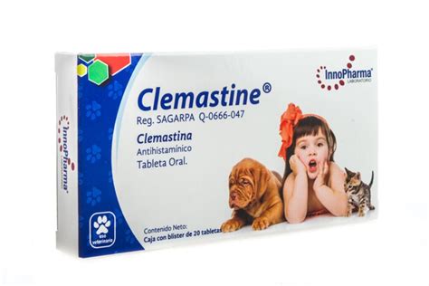 CLEMASTINA - CLEMASTINE 20 TABS - Medivet Puebla