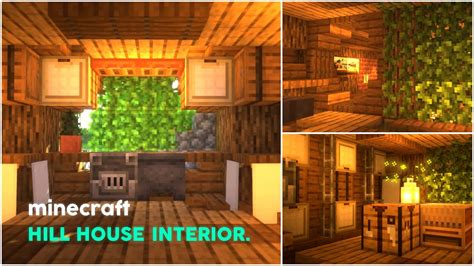 Minecraft: How do you design a hobbit house interior? (Cinematic tutorial) - YouTube