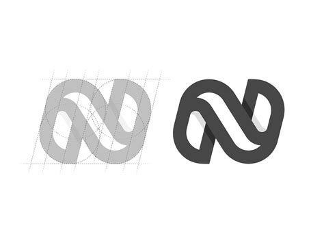 N monogram logo by MFXHD on Dribbble