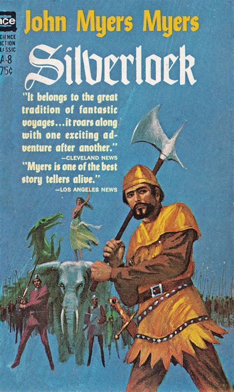 John Myers Myers. Silverlock Cover Art. Jack Gaughan | Ace books, Fantasy book covers, Fantasy books