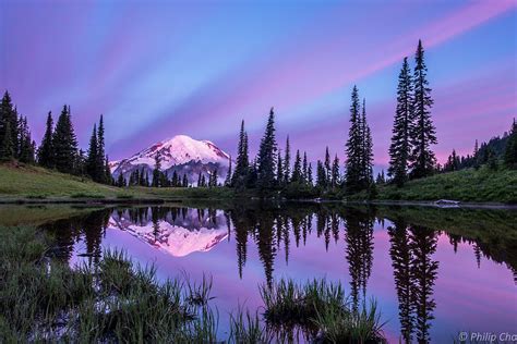 Sunrise over Mt rainier Photograph by Philip Cho - Fine Art America